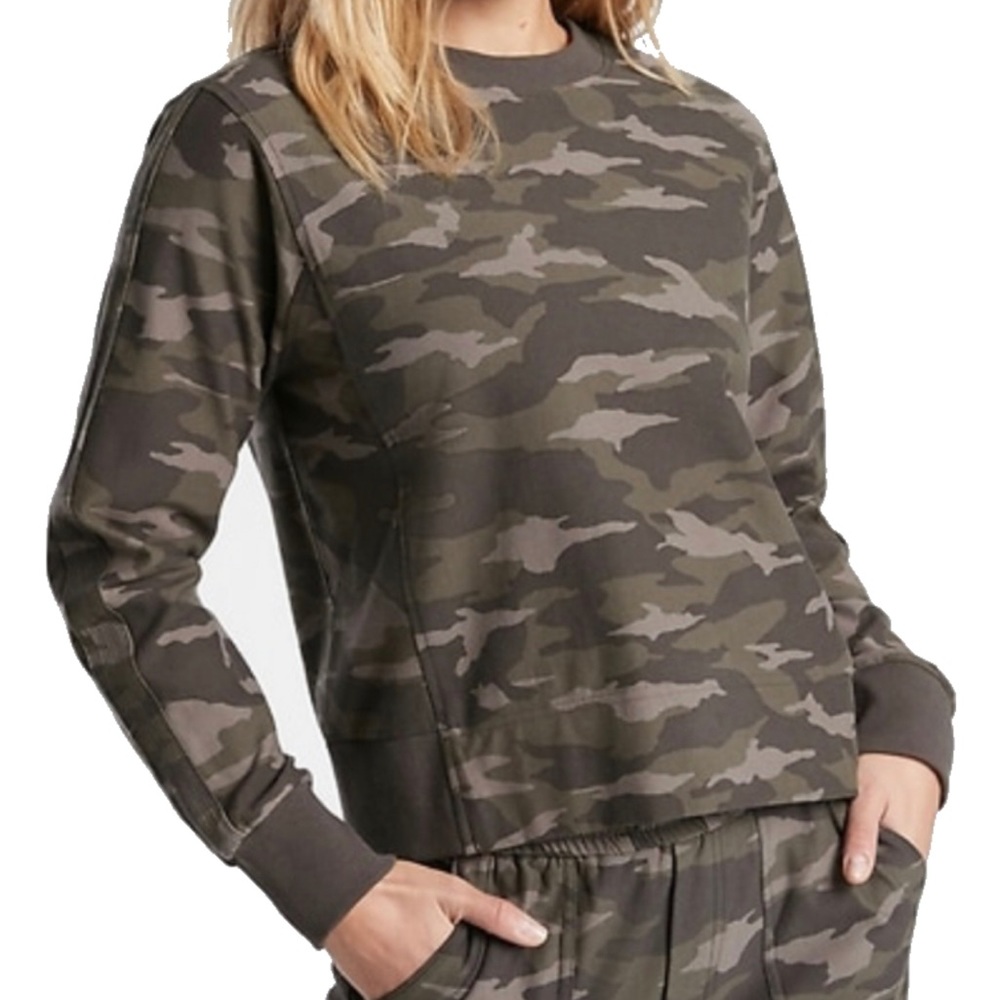 Athleta Farallon Camo Sweatshirt